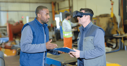 How VR Can Be Used in Training to Enhance On-the-Job and Off-the-Job Learning