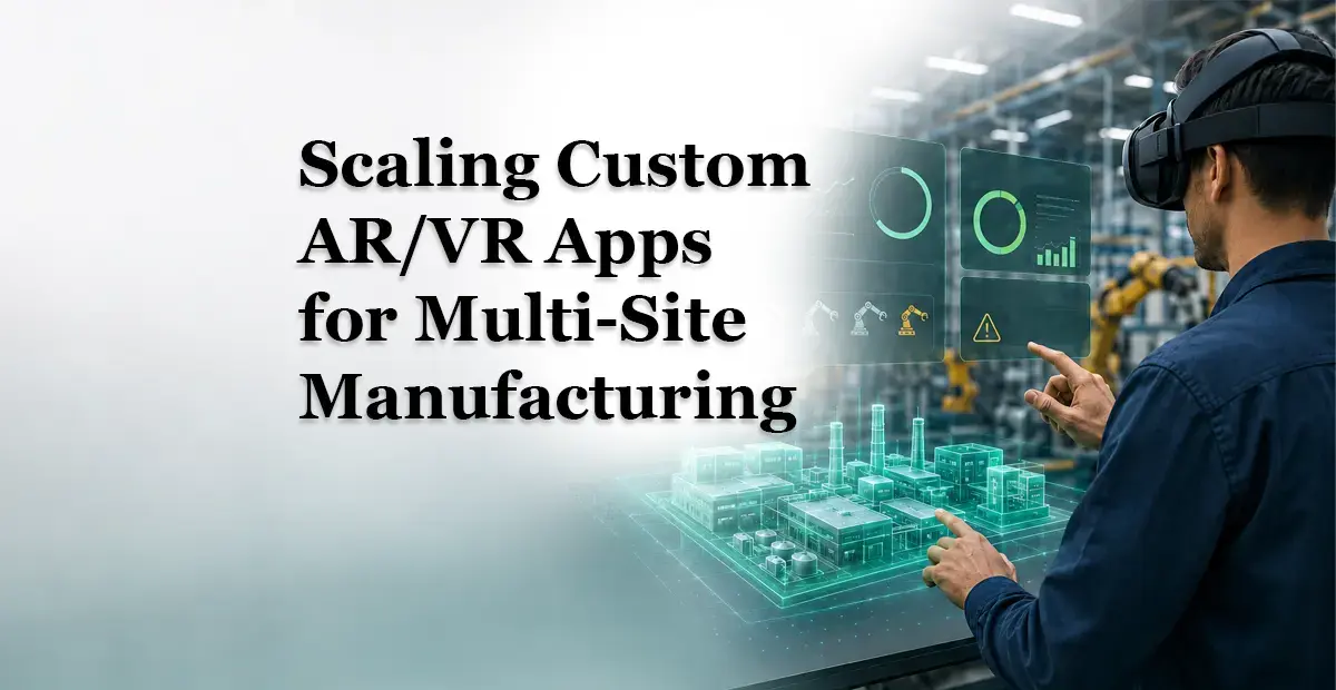 AR/VR-powered smart manufacturing across multiple factory locations.